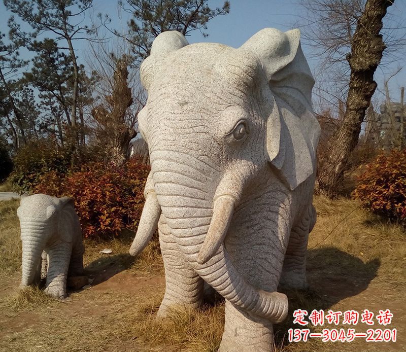 益阳精美大象雕塑