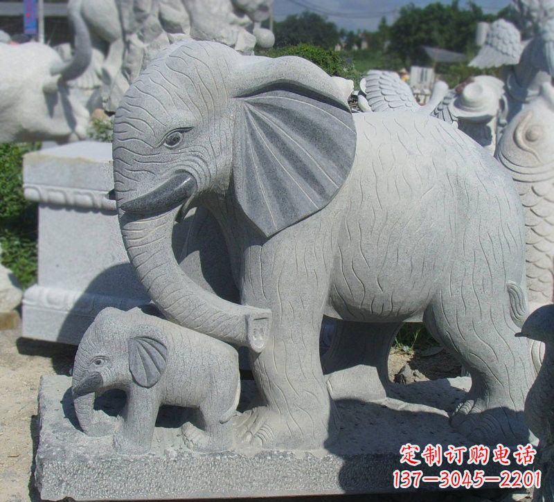 益阳雕塑艺术大象雕塑