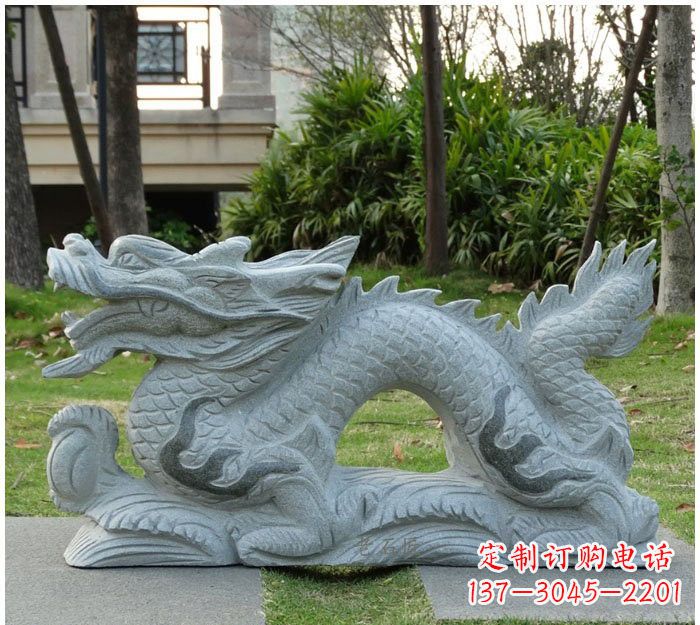 益阳精美雕刻的大理石龙雕塑