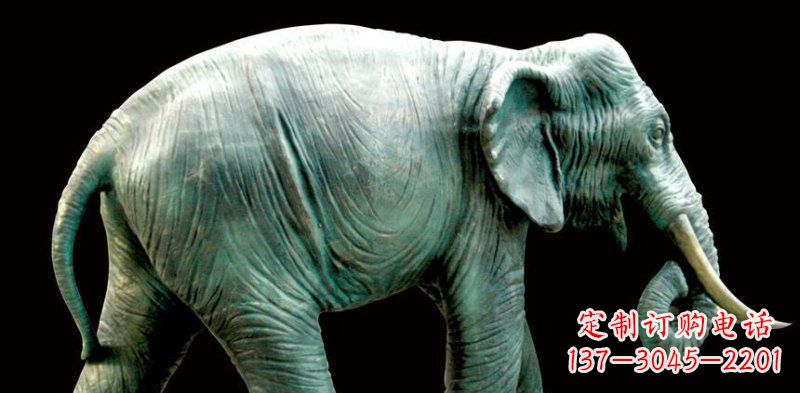 益阳铜雕大象——艺术精灵的完美融合