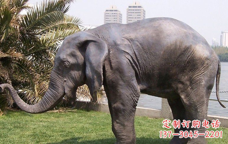 益阳高品质铜质大象雕塑