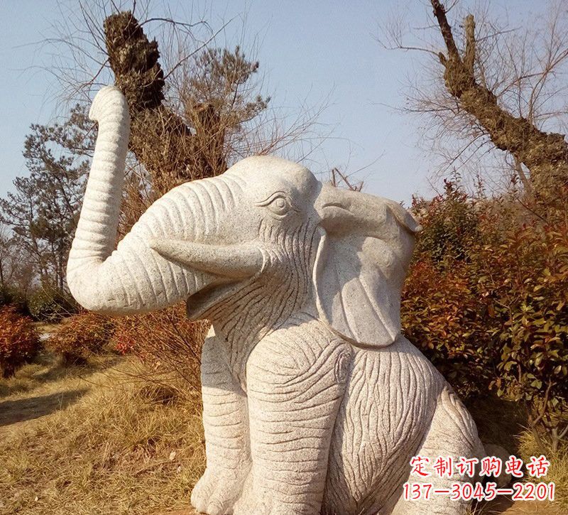 益阳耐候钢大象雕塑