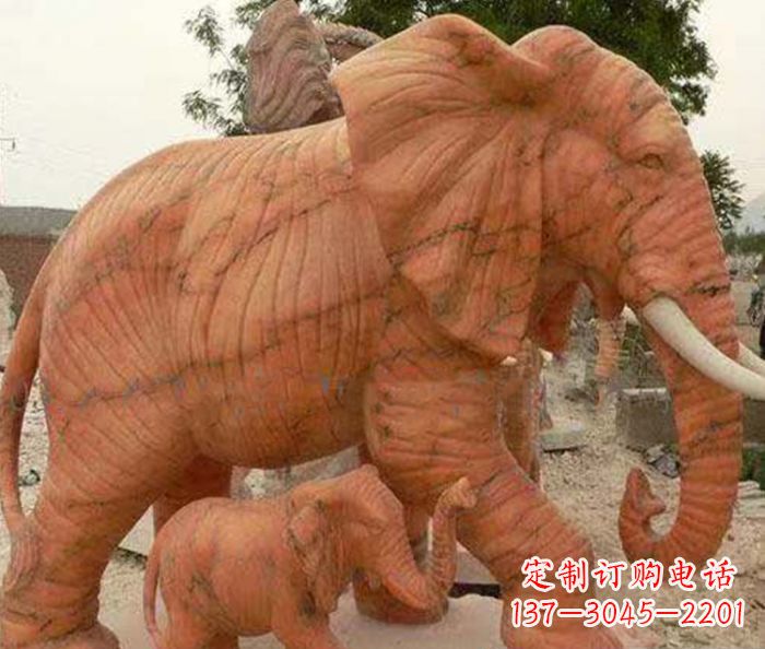 益阳精美石雕动物雕塑