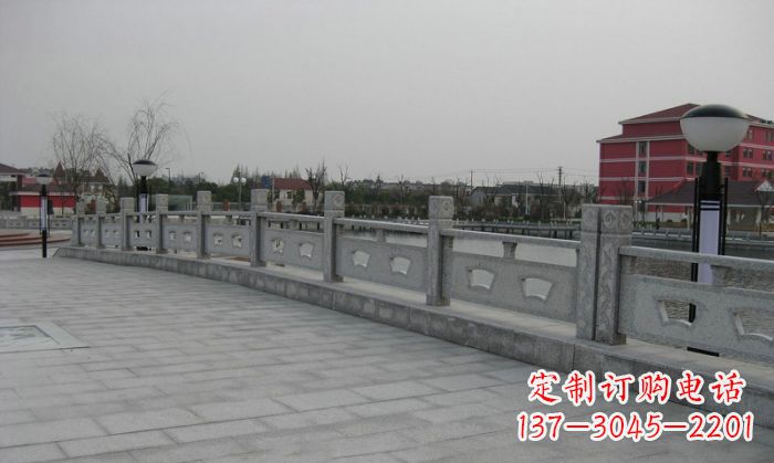 益阳公园仿古石栏板 (2)