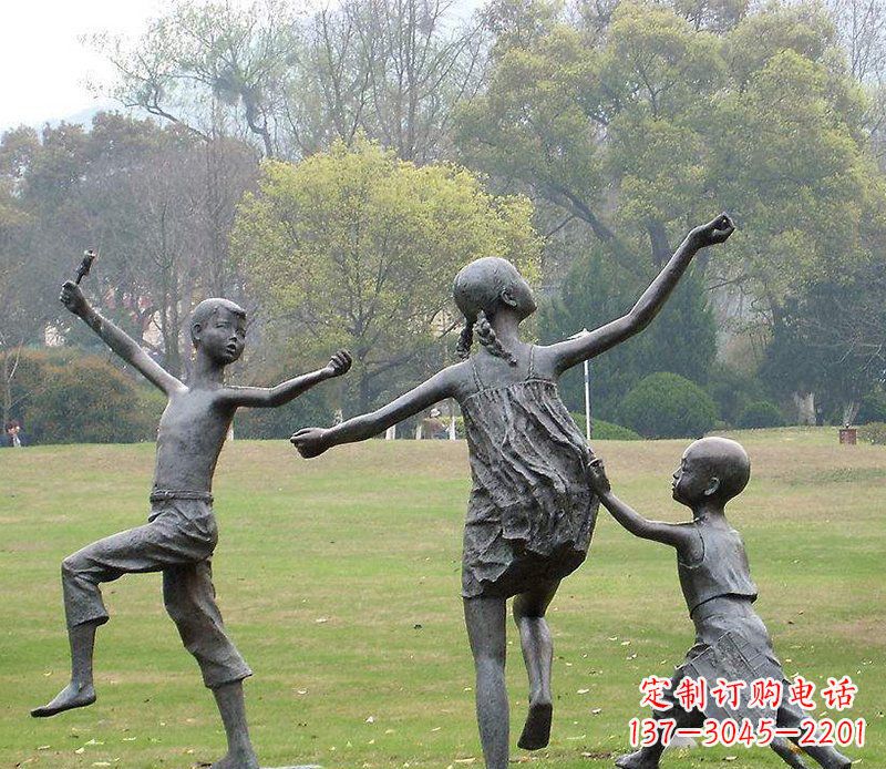 益阳浪漫童年·清新儿童铜雕