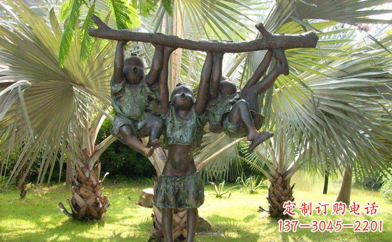 益阳激发童年梦想的树枝雕塑