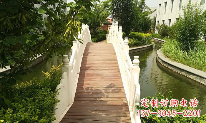 益阳汉白玉石拱桥雕塑