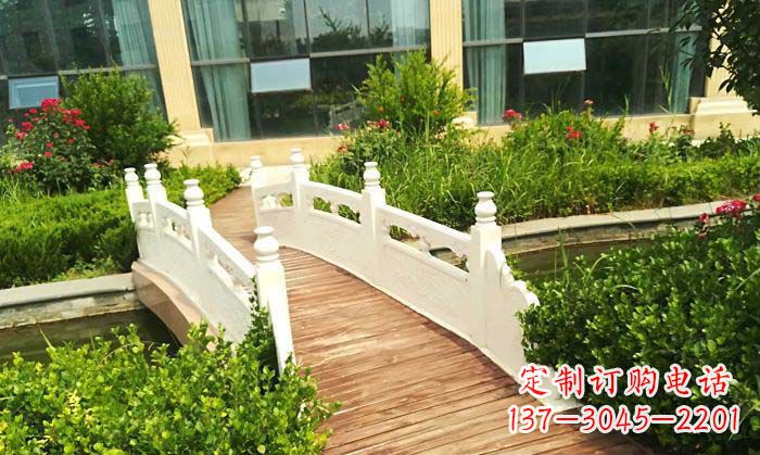 益阳汉白玉石拱桥雕塑