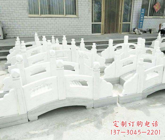 益阳公园景观大理石拱桥