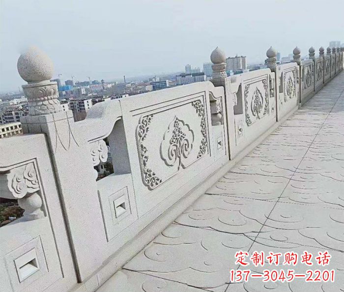 益阳精美大理石栏板雕塑