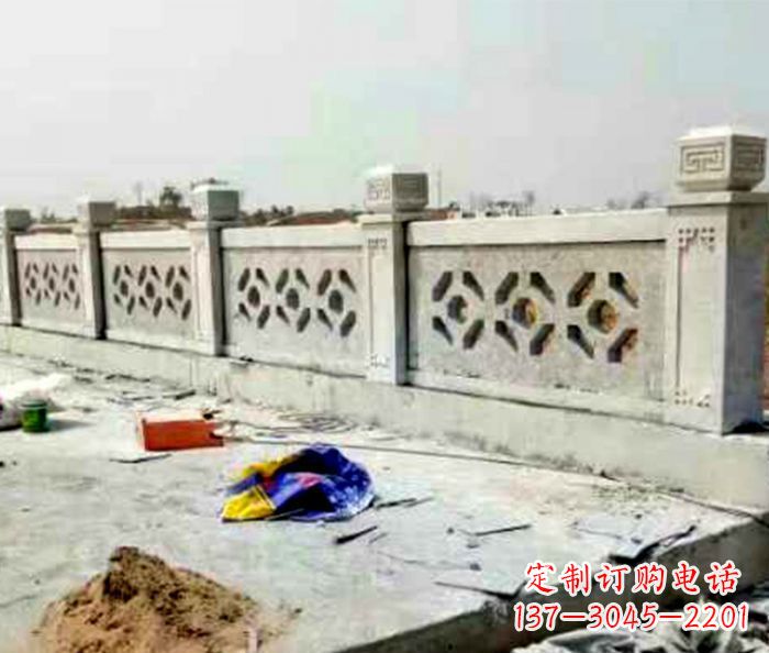 益阳公园大理石栏板石雕