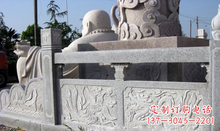 益阳公园景观大理石栏板石雕