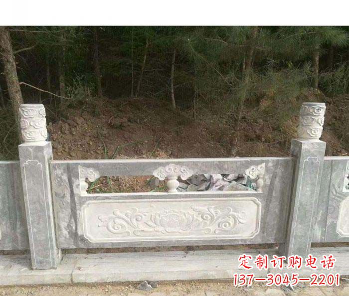 益阳大理石栏板石雕艺术品