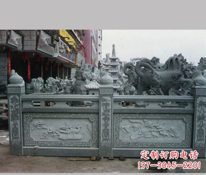 益阳高档仿古石栏板雕塑