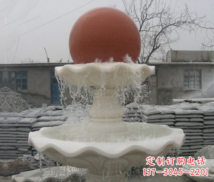 益阳精美风水球石雕