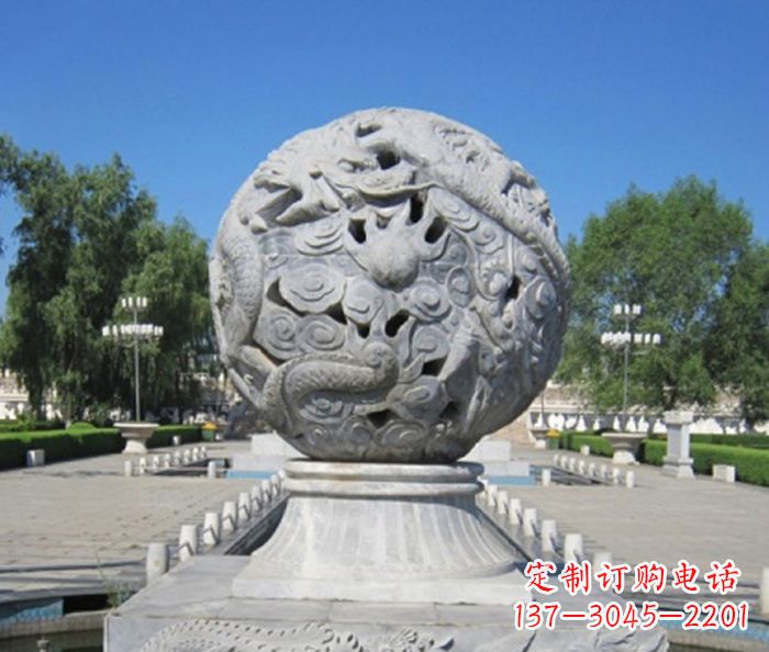 益阳喷泉石雕塑,营造雅致公园景观