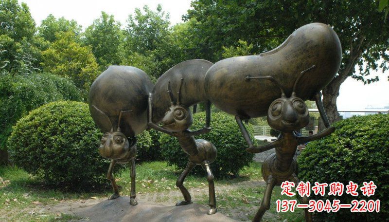 益阳精美蚂蚁铜雕塑