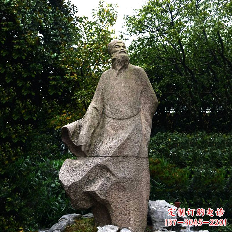 益阳精美苏东坡砂岩雕塑