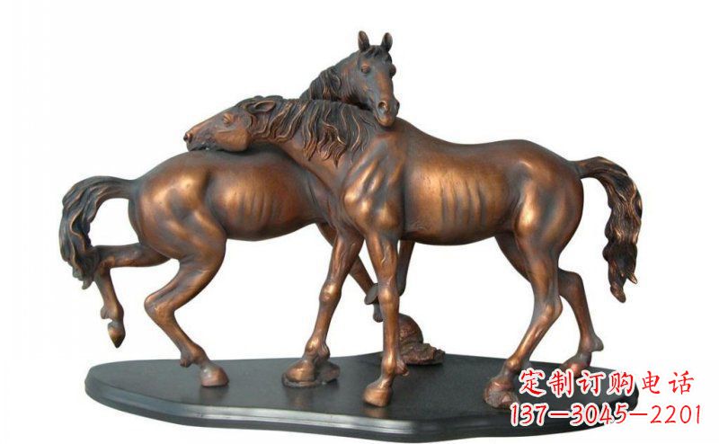 益阳中领雕塑马蹄声响彻远方,马铜雕召唤勇士出征