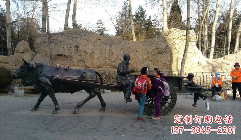 益阳传承历史，记录岁月——领雕塑定制小孩雕塑