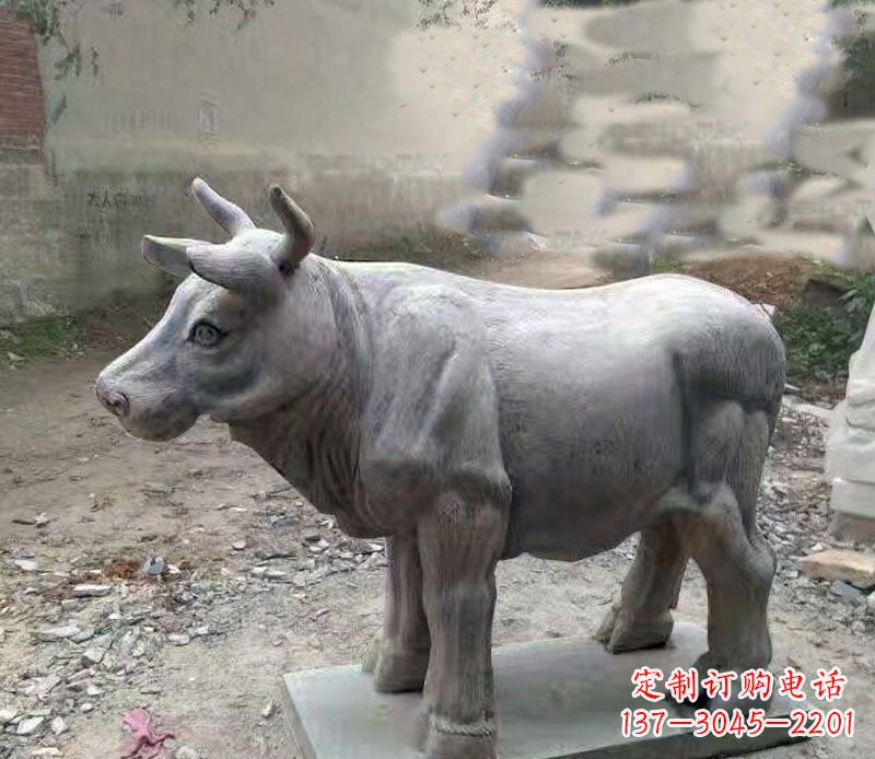 益阳艺术匠心 ─── 青石牛石雕塑