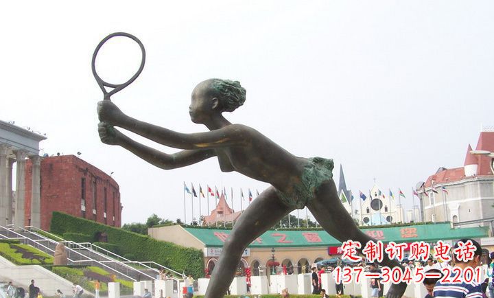 益阳精致羽毛球铜雕