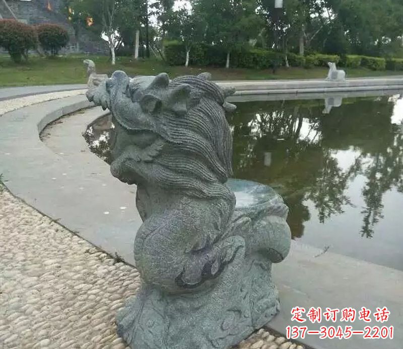 益阳中国十二生肖石雕