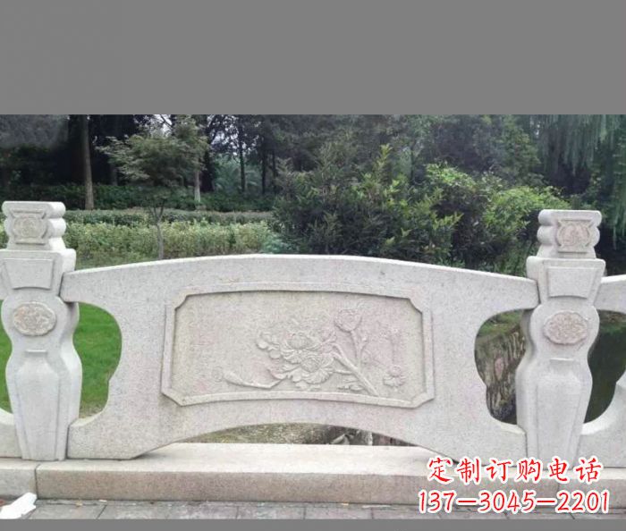 益阳大理石公园石栏板雕塑