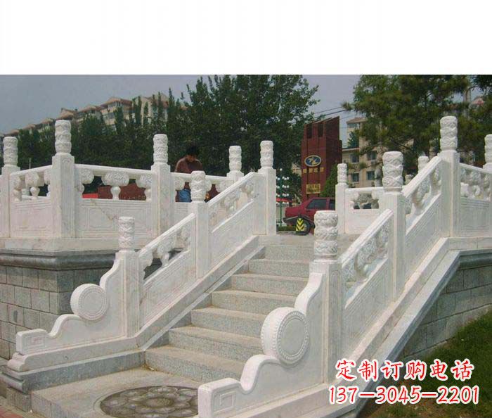 益阳精美大理石栏板雕塑