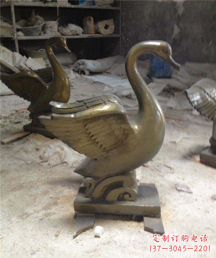 益阳中领雕塑 | 精美天鹅雕塑