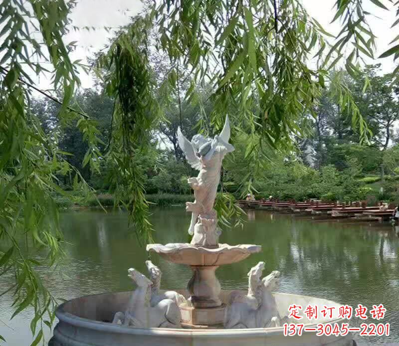 益阳公园天使景观石雕
