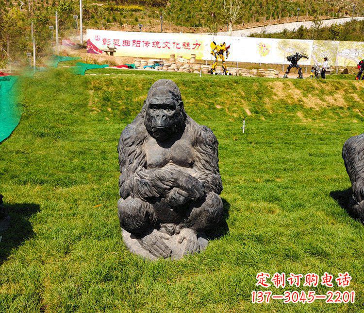 益阳高端铜制巨型大猩猩雕塑