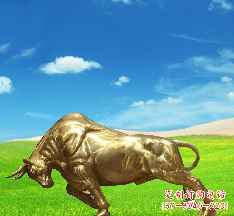 益阳精美黄铜动物雕塑