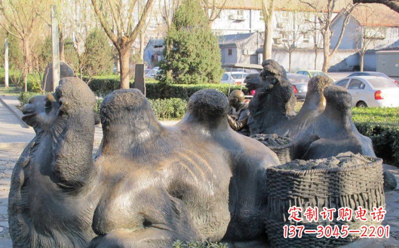 益阳特大型骆驼铜雕
