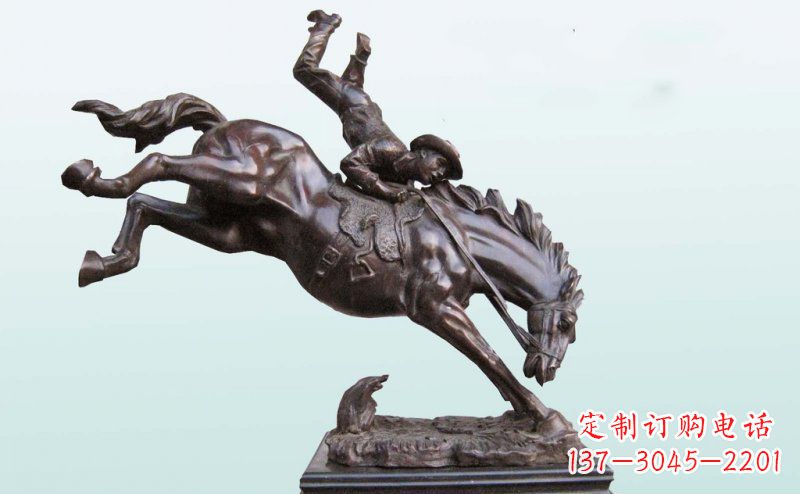 益阳精致古典·真实再现马铜雕