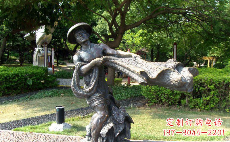 益阳渔民铜雕—— 带您体验渔夫传统文化