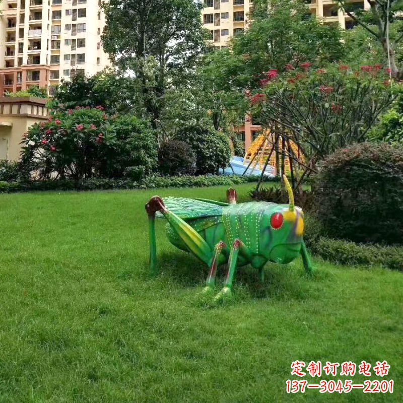 益阳亚克力蝗虫雕塑