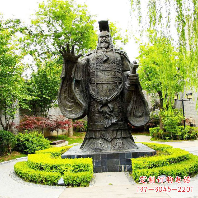 益阳定制秦始皇古代帝王大型雕塑