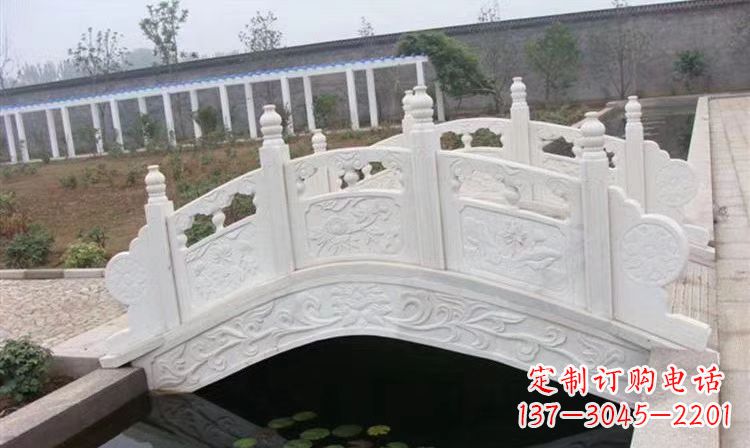 益阳精美雕刻的拱桥石雕户外摆件,装点您的园林景观