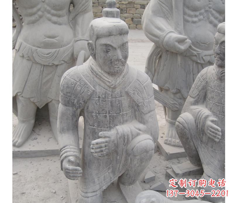 益阳精致兵马俑雕塑,给您的空间一丝古代历史