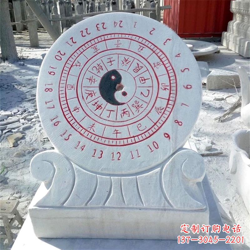 益阳中领雕塑日晷仪雕塑,精美而典雅