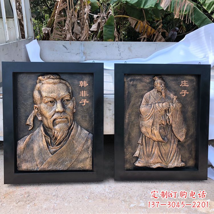 益阳中领雕塑专业的古代历史名人头像雕塑定制