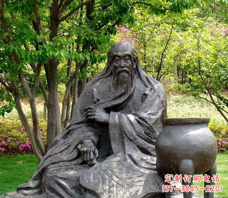 益阳中领雕塑精美名人铜雕塑