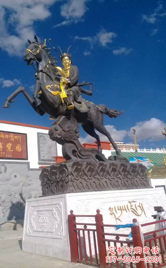 益阳古典骑马人物雕塑