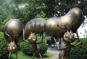 益阳雕刻精灵——蚂蚁铜雕