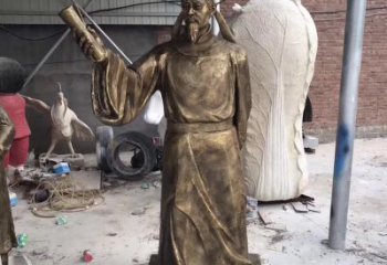 益阳龙韵铜雕——歌颂古代大文豪李白