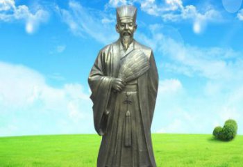 益阳精致经典，让您体验古代名人诸葛亮的魅力——诸葛亮铜雕