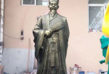 益阳中领雕塑经典传承，诸葛亮铜雕！