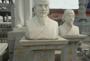 益阳高级定制古代名人祖冲之头像雕塑