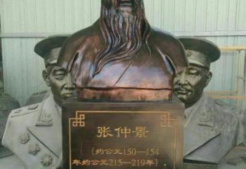 益阳医道神匠张仲景铜雕
